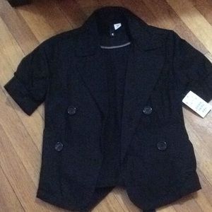 Brand new women’s light black short H&M jacket